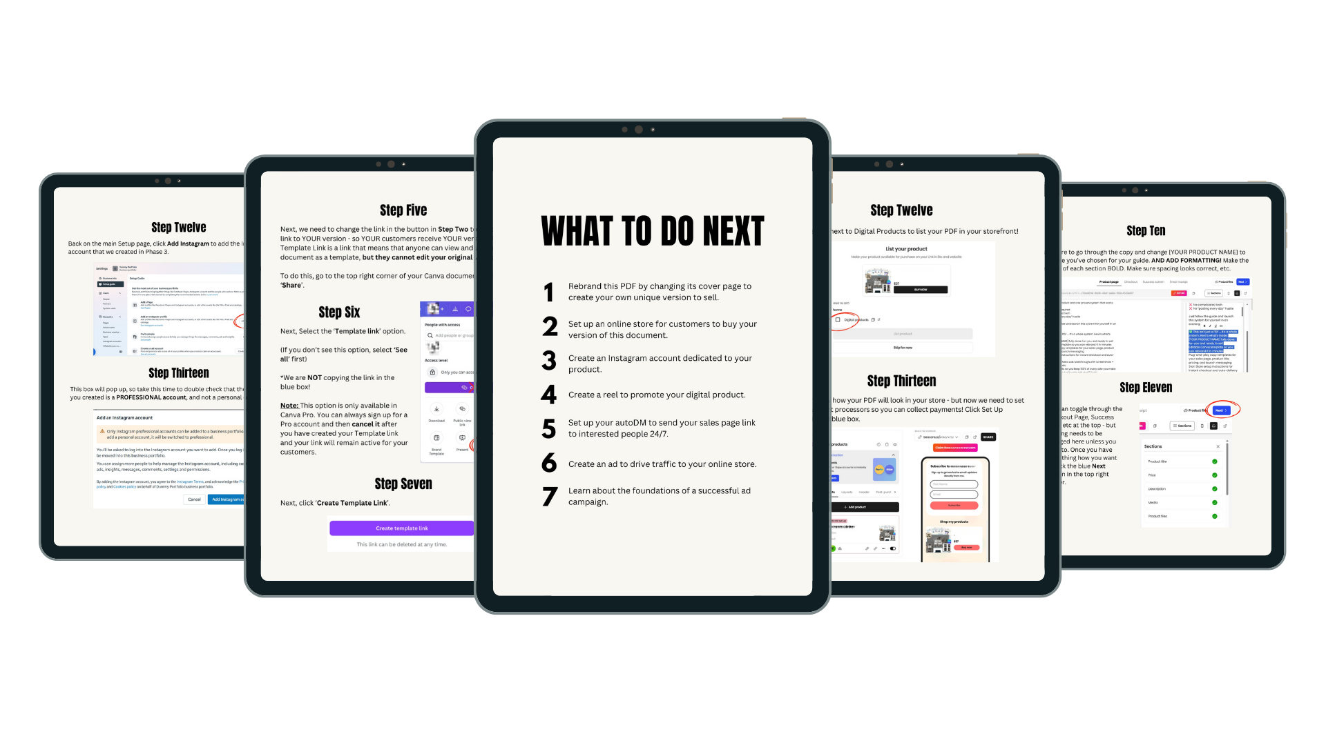 What's inside the Daily Income Blueprint